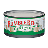 Bumble Bee&nbsp;Tuna&nbsp;Chunk Light In Water Full-Size Picture